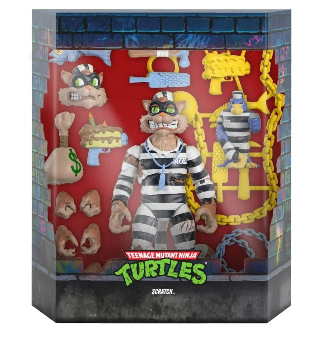 Super7 Ultimates TMNT Teenage Mutant Ninja Turtles Scratch Figure