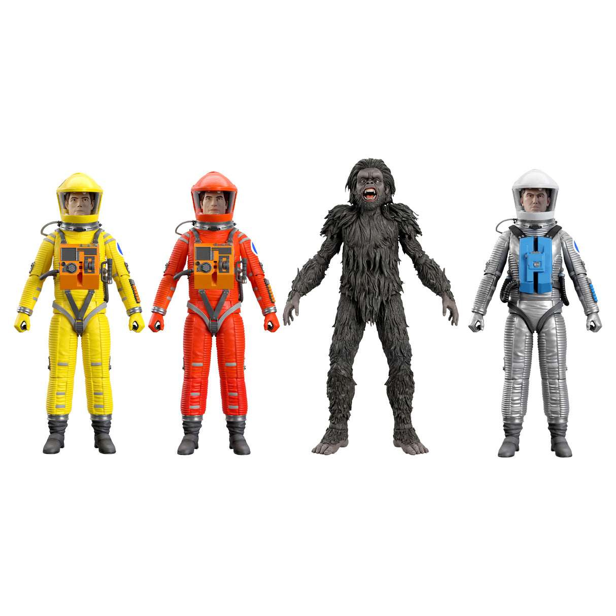 Super7 2001: A Space Odyssey ULTIMATES! Wave 1 Set of 4 Action Figures