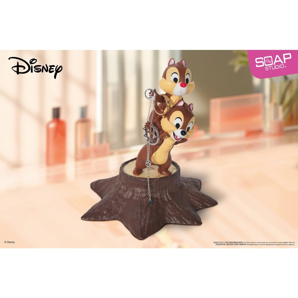 Disney Chip 'n' Dale Multi-function Figure Soap Studios