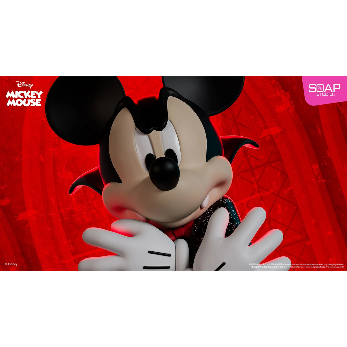 Disney Mickey Mouse Vampire Figure by Soap Studios