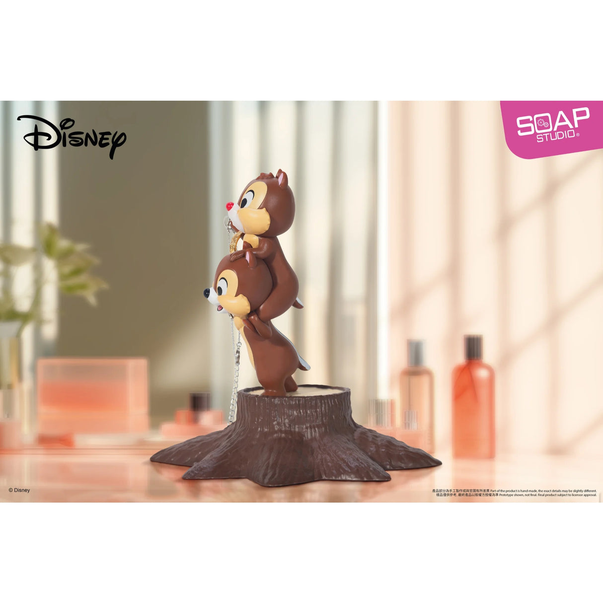 Disney Chip 'n' Dale Multi-function Figure Soap Studios
