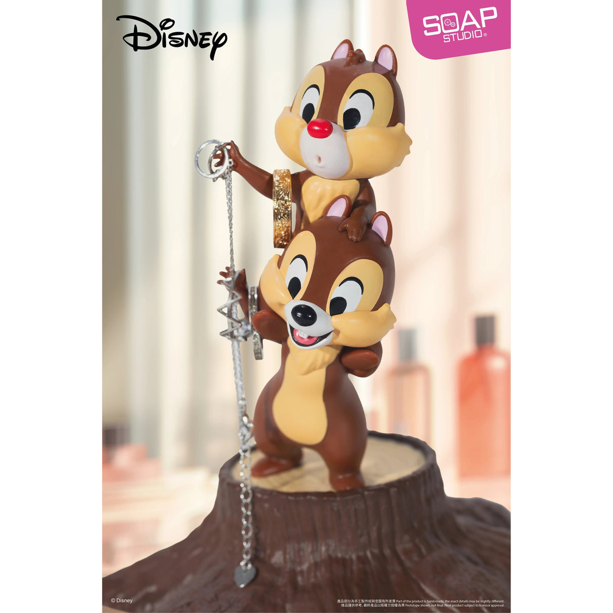 Disney Chip 'n' Dale Multi-function Figure Soap Studios