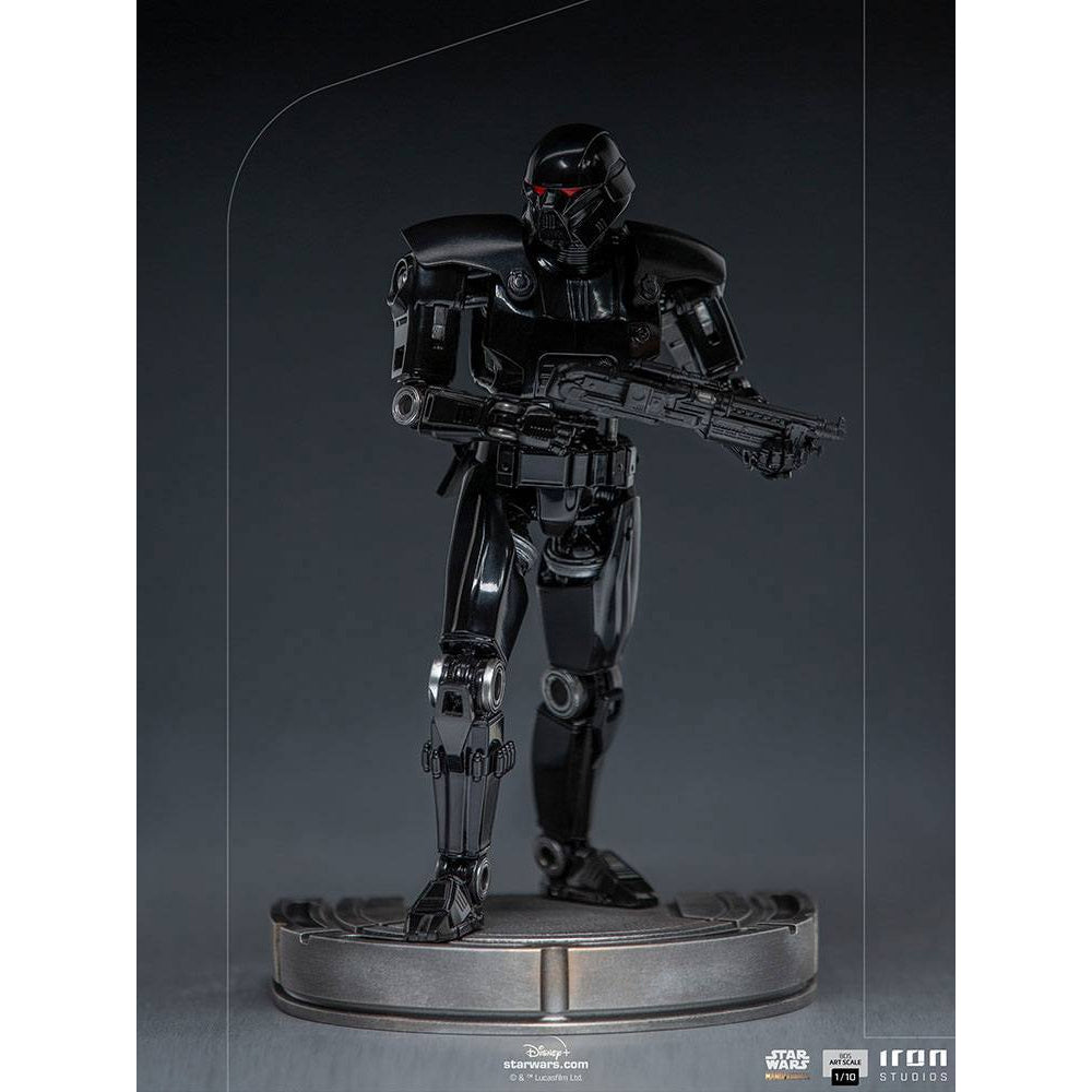 Iron Studios Star Wars The Mandalorian BDS Art Scale Statue 1/10 Dark Trooper 24cm