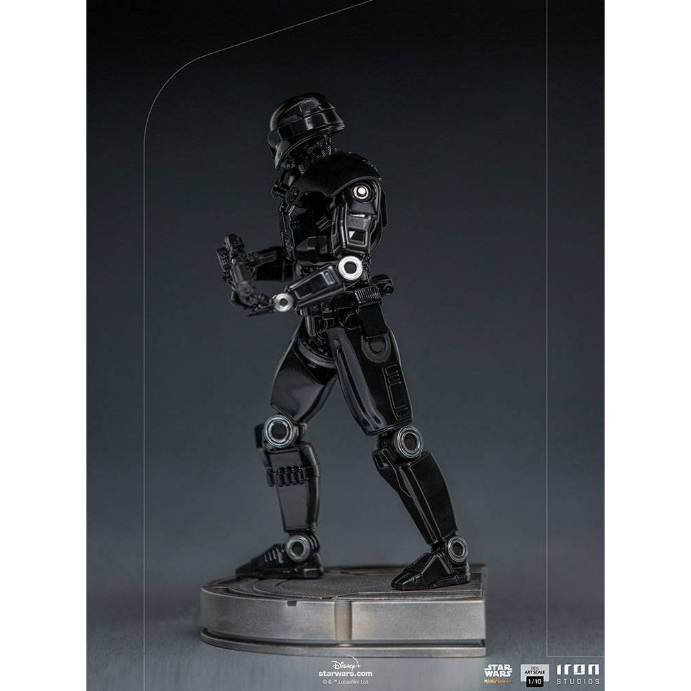 Iron Studios Star Wars The Mandalorian BDS Art Scale Statue 1/10 Dark Trooper 24cm