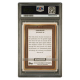 Tom Brady 2024 Topps Composite Portrait Gallery Orange 11/25 PSA 9