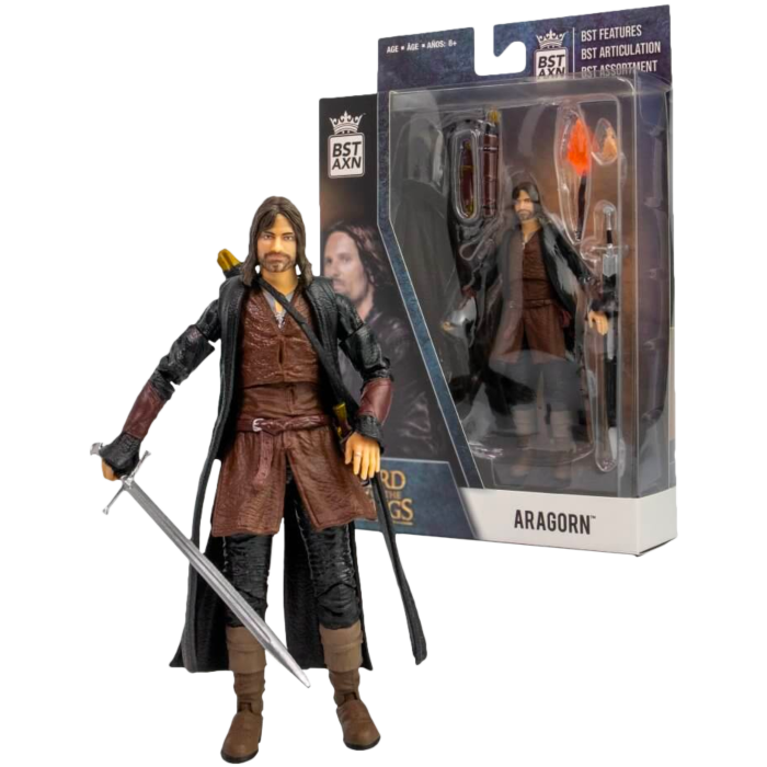 Loyal Subjects The Lord of the Rings BST AXN Action Figure Aragorn 13cm