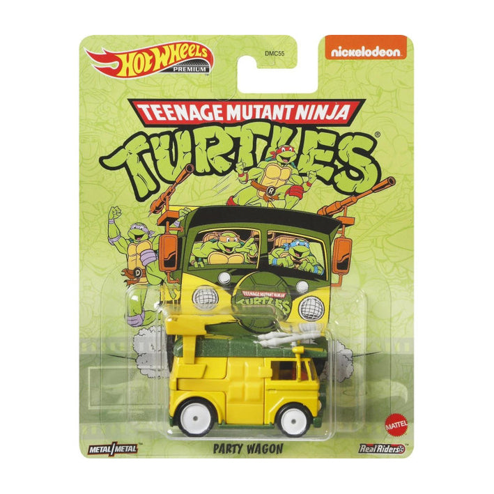 Hot Wheels Party Wagon TMNT Teenage Mutant Ninja Turtles 1:64 Scale Die-cast Vehicle