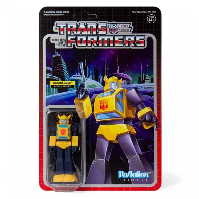 Transformers Super7 Bumblebee Reaction Figure