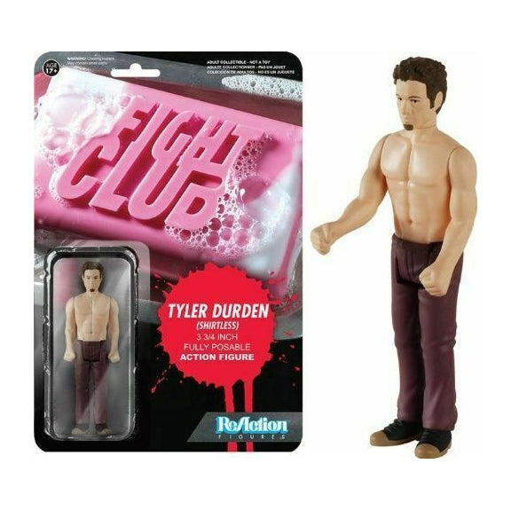 Funko Fight Club Tyler Durden  Shirtless Reaction Figure