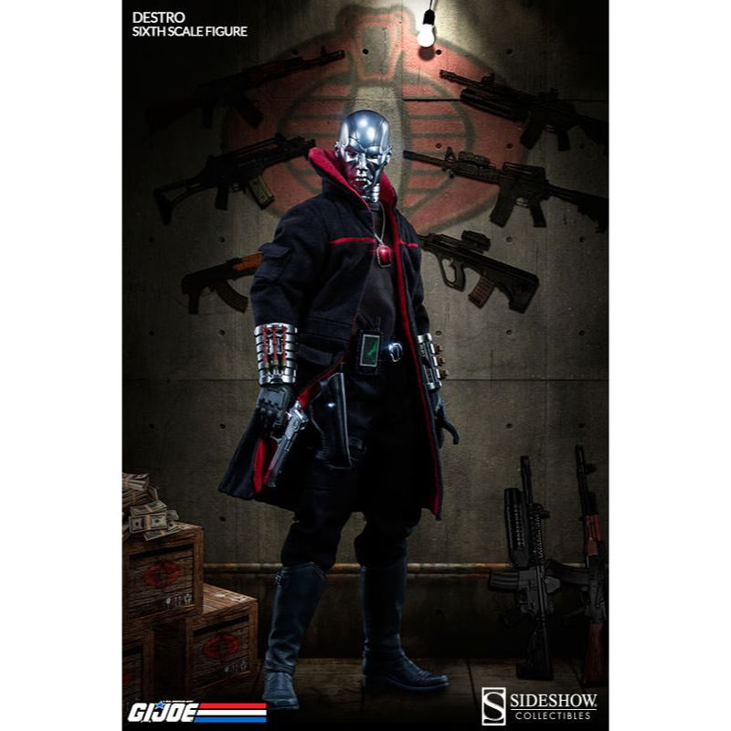 Hot Toys G.I Joe: Enemy Weapons Specialist Destro Action Figure