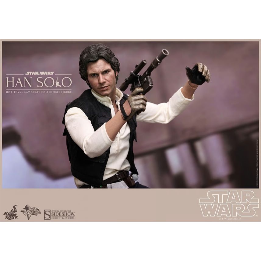 Hot Toys Star Wars: Han and Chewie with Heavy Blaster Action Figure MMS263