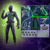 Hot Toys Spider-Man Miles Morales Purple Reign Suit 1/6 Scale Figure