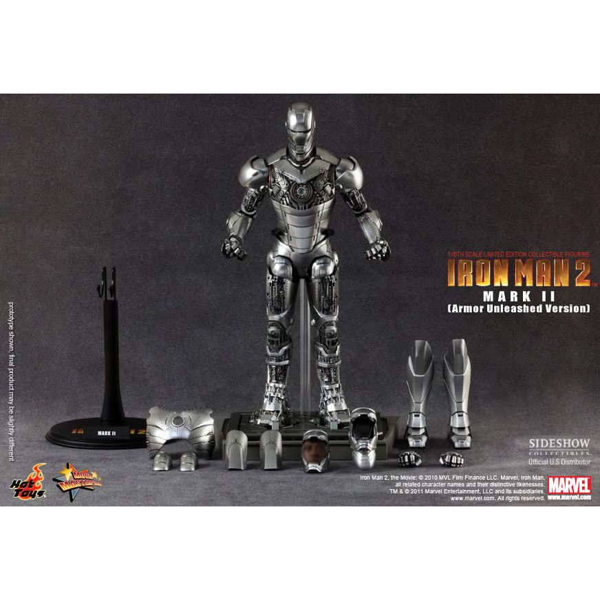 Hot Toys Iron Man 2: Mark II Collector's Edition Action Figure MMS150