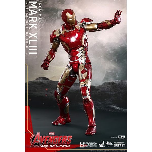 Hot Toys Avengers: Age of Ultron Iron Man Mark XLIII Action Figure MMS278 D09