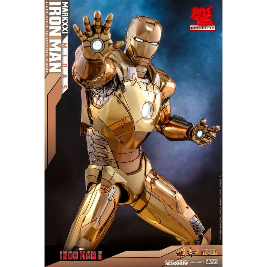 Hot Toys Iron Man 3 Midas Mark XXI Action Figure MMS208