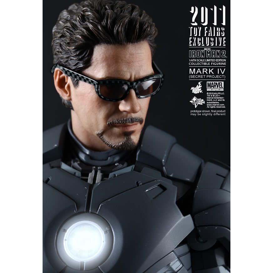 Hot Toys Iron Man 2: Mark IV Secret Project Action Figure MMS153 Toy Fair Exclusive
