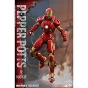 Hot Toys Iron Man 3: Pepper Potts and Mark IX Action Figure MMS311