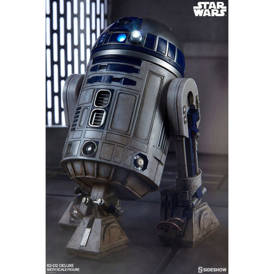 Hot Toys Sideshow Star Wars R2D2 Deluxe Action Figure