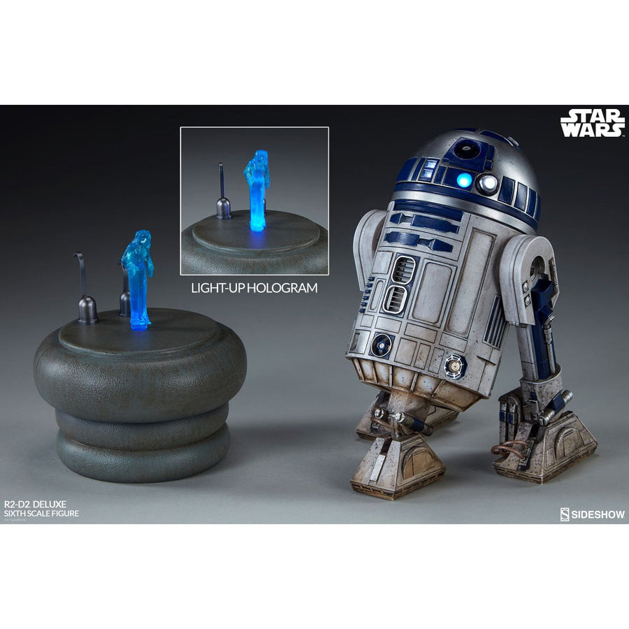 Hot Toys Sideshow Star Wars R2D2 Deluxe Action Figure