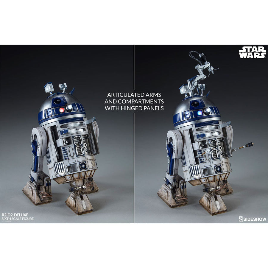 Hot Toys Sideshow Star Wars R2D2 Deluxe Action Figure