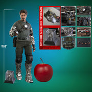 Hot Toys Iron Man Tony Stark Mech Test Deluxe Action Figure MMS582