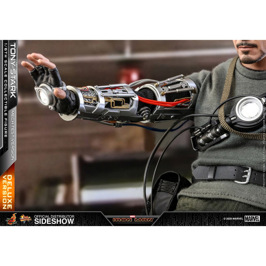 Hot Toys Iron Man Tony Stark Mech Test Deluxe Action Figure MMS582