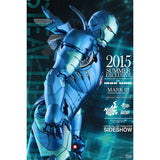 Hot Toys MMS 314 D12: Iron Man Stealth Mode Blue Action Figure MMS314 D12