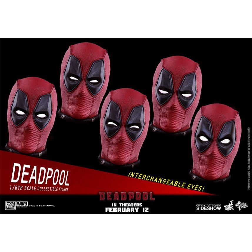 Hot Toys Deadpool Movie Masterpiece Action Figure MMS347