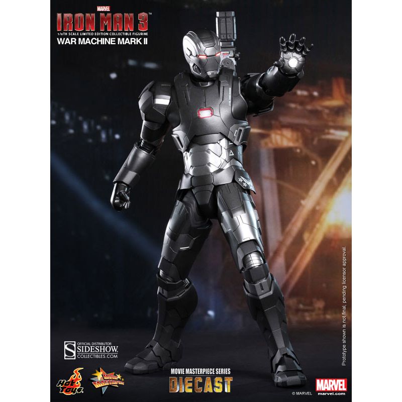 Hot Toys MMS 198-D03: Iron Man 3 War Machine Action Figure MMS198 D03