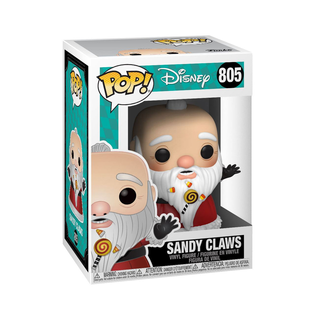 Funko Nightmare before Christmas POP! Disney Vinyl Figure Sandy Claws 805