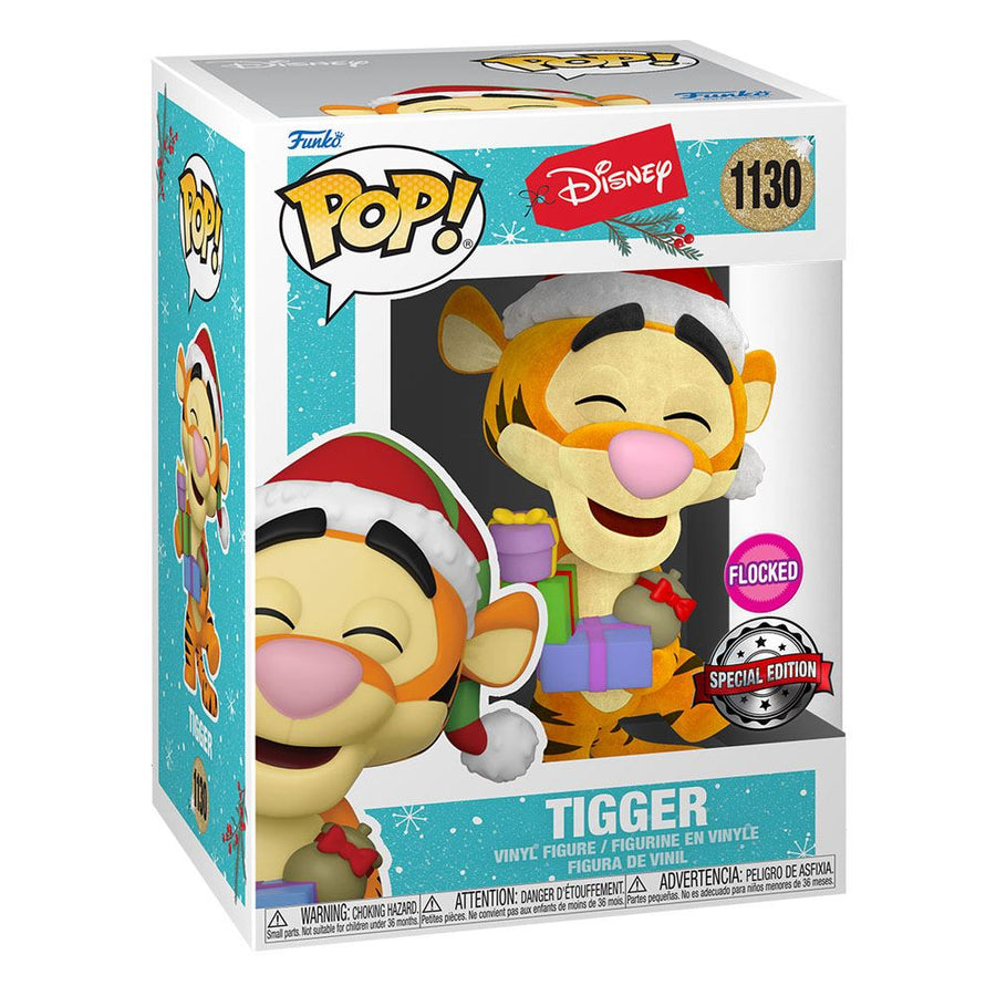 Funko Christmas Winnie the Pooh POP! Disney Vinyl Figure Tigger Flocked 1130