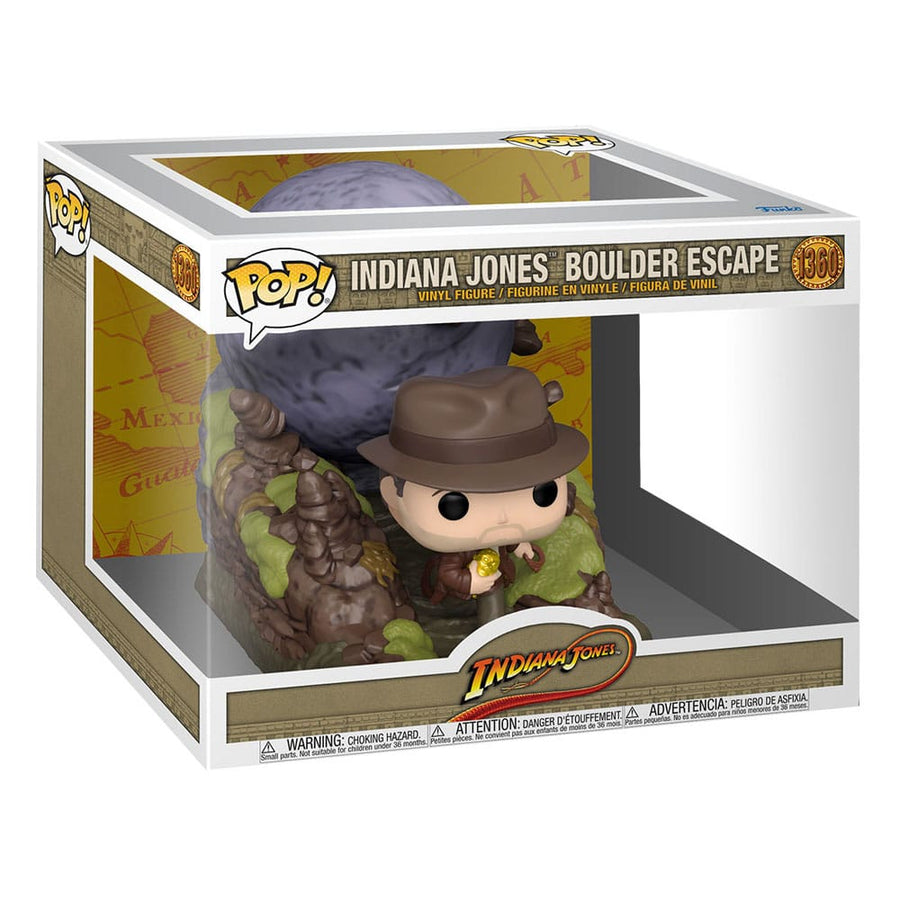 Funko Indiana Jones POP Moment! Vinyl Figures 2-Pack Boulder 9 cm
