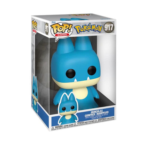 Funko POP Pokemon Super Sized Jumbo POP! Vinyl Figure Munchlax 25 cm