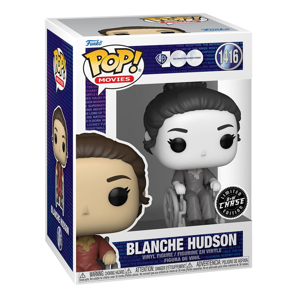 Funko POP! What Ever Happened to Baby Jane? Vinyl Figure Blanche Black and White Chase