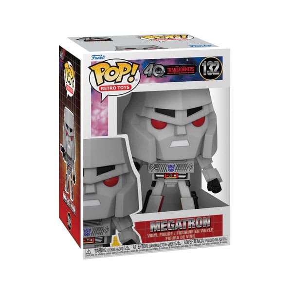 Funko Transformers Retro Series POP! TV Vinyl Figure Megatron 9cm