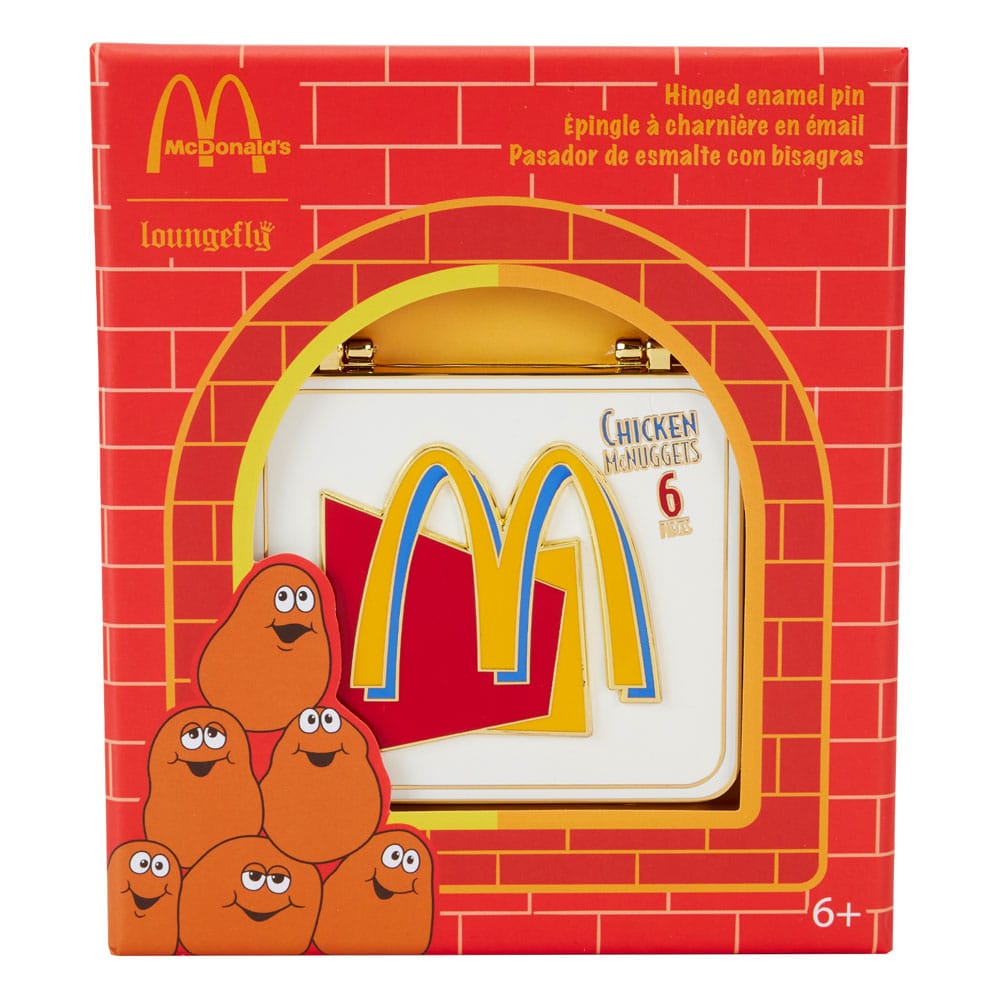 Loungefly McDonalds by Loungefly Enamel 3" Pins Happy Meal 3" Collector Box