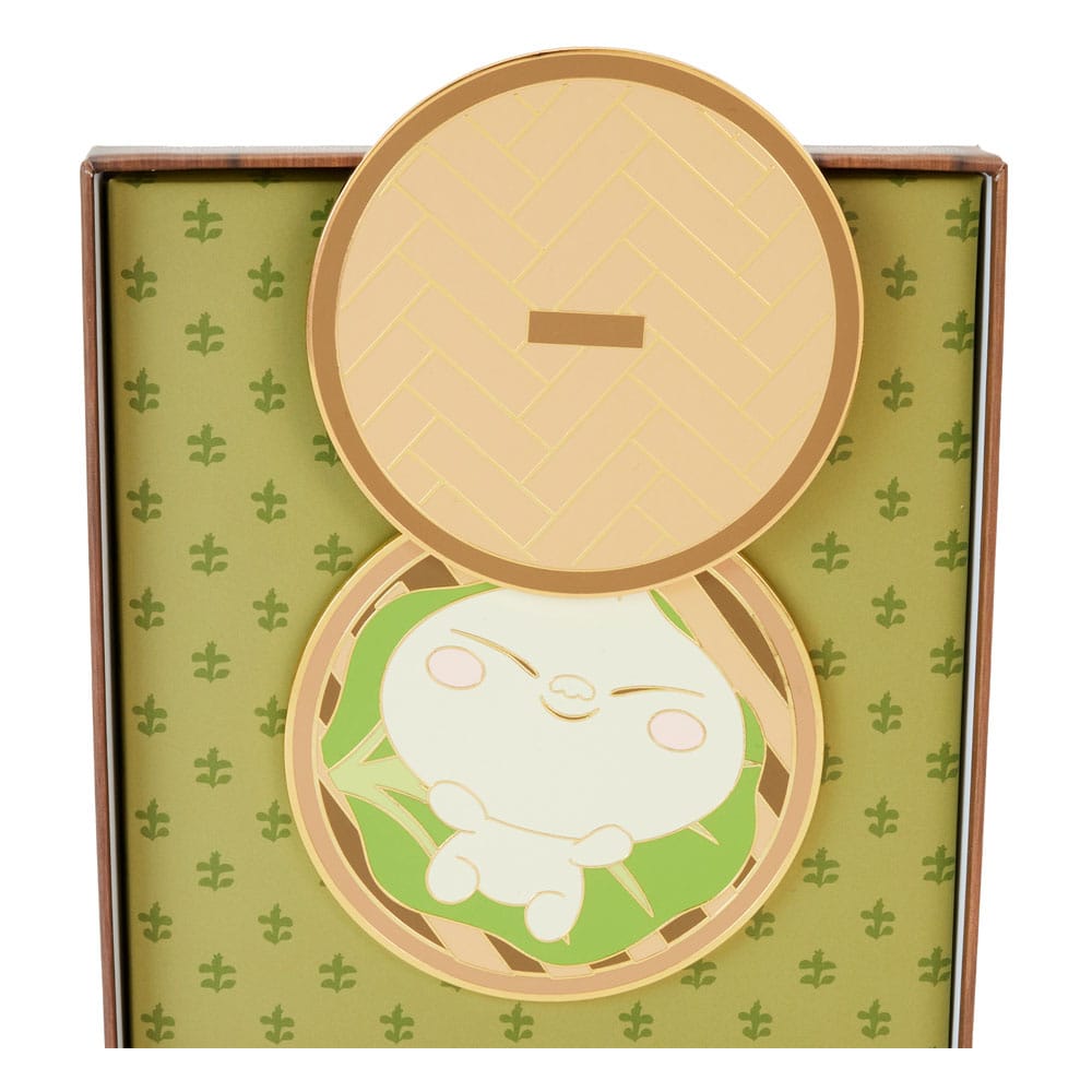 Disney Pixar Loungefly Enamel 3" Pins Bao Bamboo Steamer 3" Collector Box