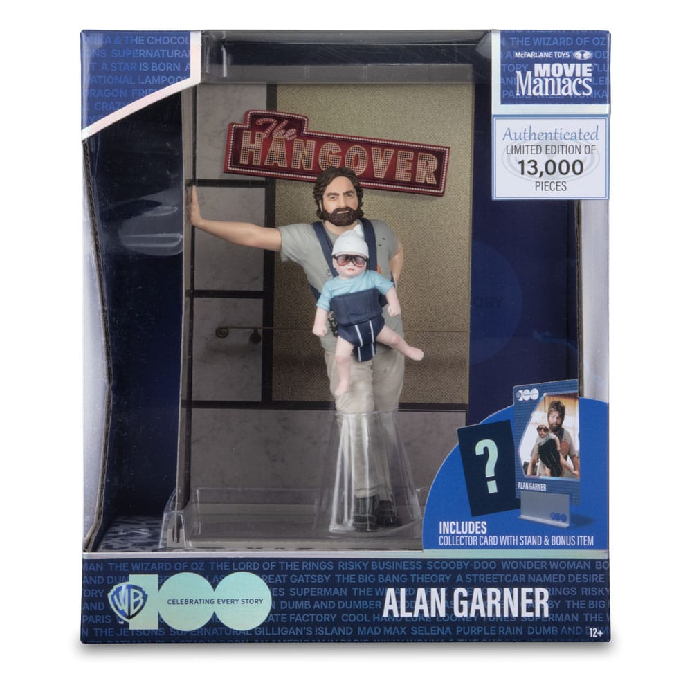 McFarlane Movie Maniacs The Hangover Action Figure Alan Garner 18cm