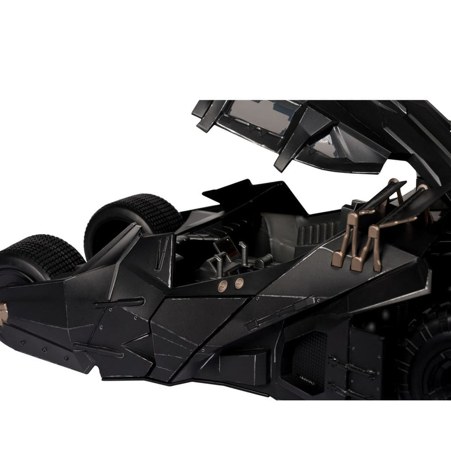 McFarlane DC Multiverse Vehicle Tumbler with Lucius Fox The Dark Knight 18 Inch