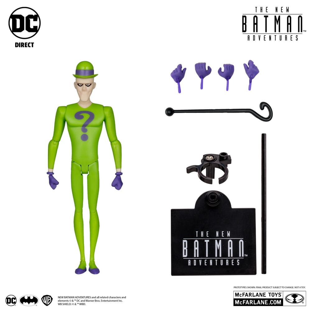 McFarlane DC Direct The Batman New Adventures Animated Riddler Action Figure