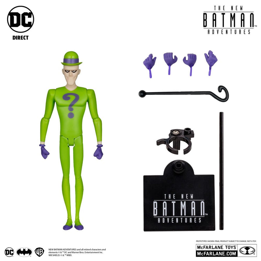 McFarlane DC Direct The Batman New Adventures Animated Riddler Action Figure