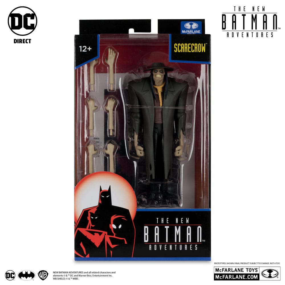 McFarlane DC Direct The Batman New Adventures Animated Scarecrow Action Figure