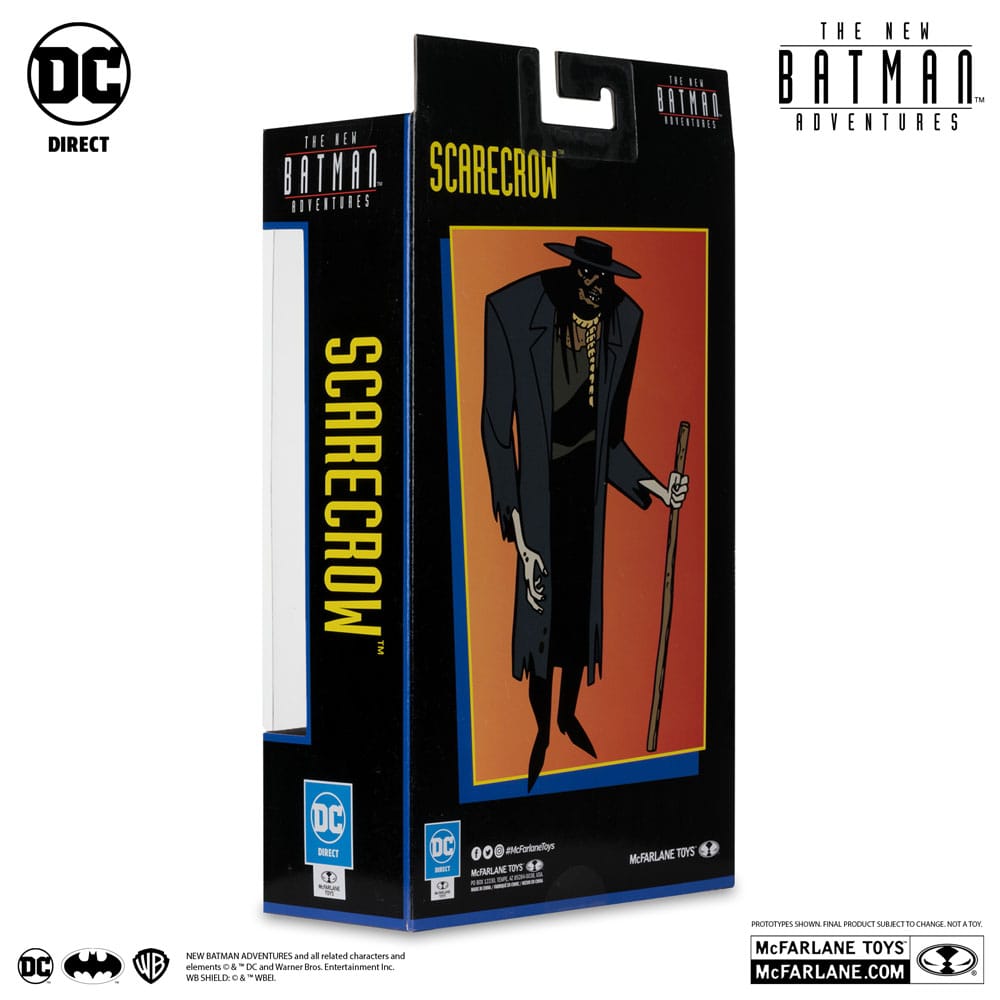 McFarlane DC Direct The Batman New Adventures Animated Scarecrow Action Figure