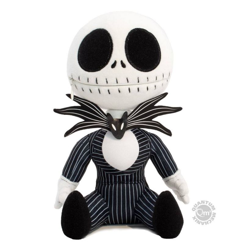 Nightmare Before Christmas Jack and Sally Set of 2 9-Inch Zippermouth Plush by QMX