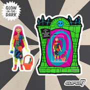 Super7 Nightmare Before Christmas ReAction Action Figure Sally GITD SDCC 2020 10cm