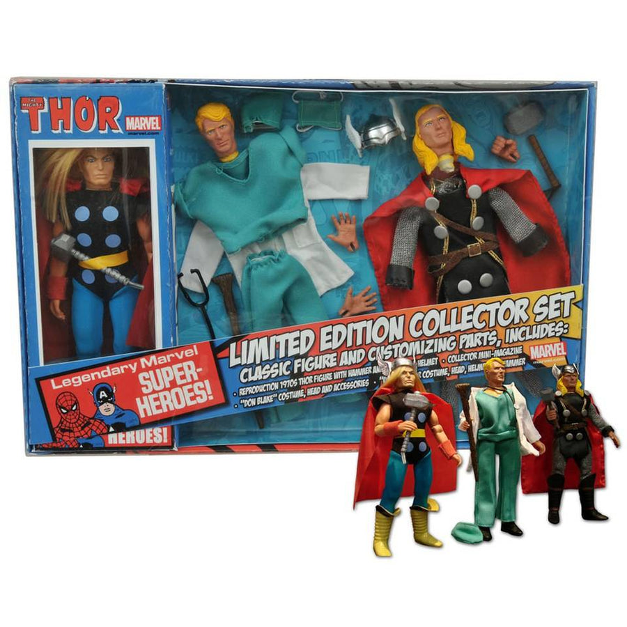 Diamond Select Marvel Retro Thor Limited Edition Collector Figure Set