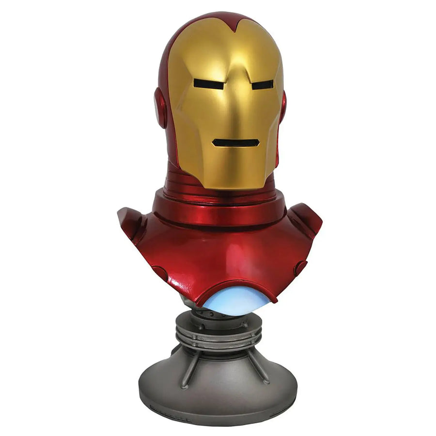 Diamond Select Marvel Legends In 3D 1/2 Scale Bust Iron Man