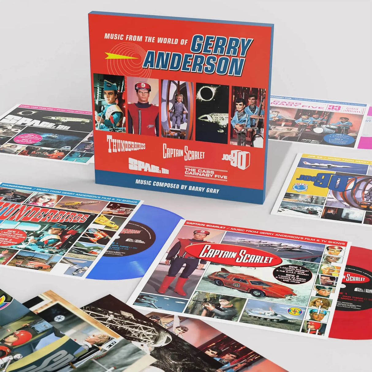 Gerry Anderson 7" Singles Limited Edition Exclusive Box Set