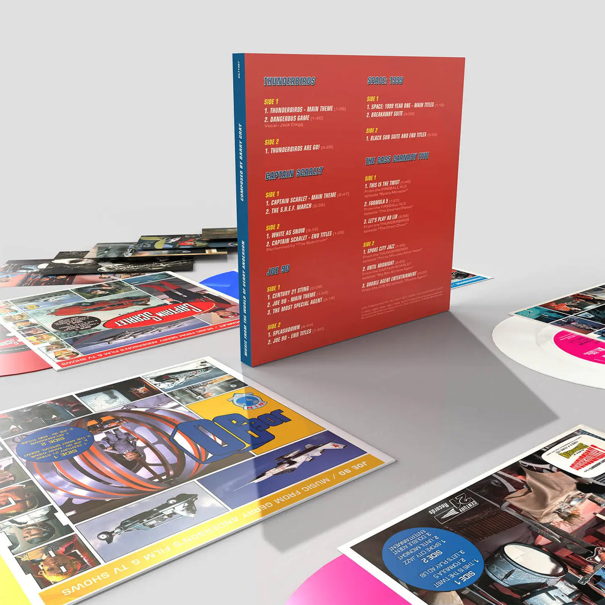 Gerry Anderson 7" Singles Limited Edition Exclusive Box Set