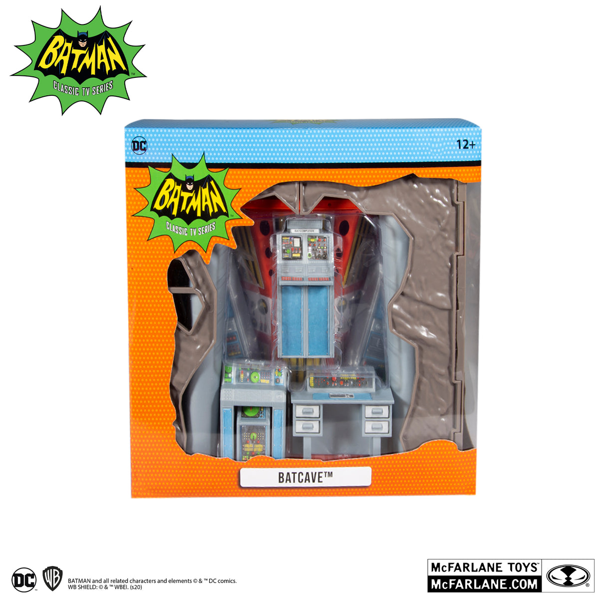 McFarlane Batman '66 Retro Batcave Playset